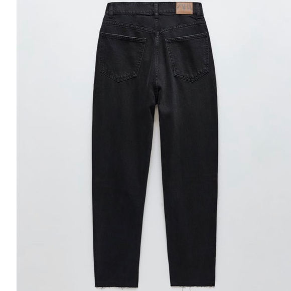 Zara NWT High rise cigarette jeans - Picture 4 of 6